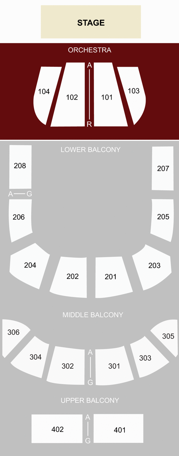 Tabernacle, Atlanta, GA Seating Chart & Stage Atlanta Theater